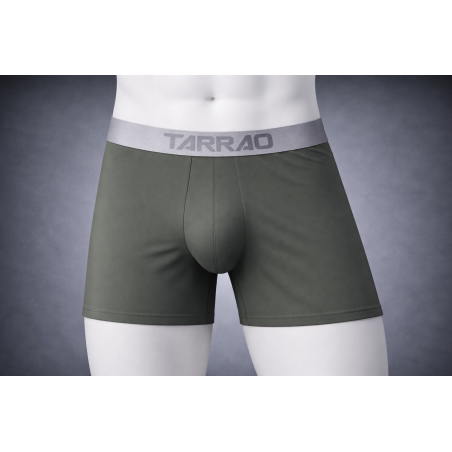 TARRAO - BOXER MICROFIBRA VERDE OLIVA LARGO