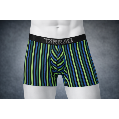 TARRAO - BOXER MICROFIBRA RAYAS VERDE NEON 435