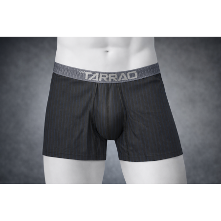 TARRAO - BOXER MICROFIBRA RAYAS GRIS HUMO 464