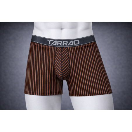 TARRAO - BOXER MICROFIBRA RAYAS NARANJA NEON 454