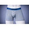 TARRAO - BOXER MICROFIBRA RAYAS TURQUESA 005