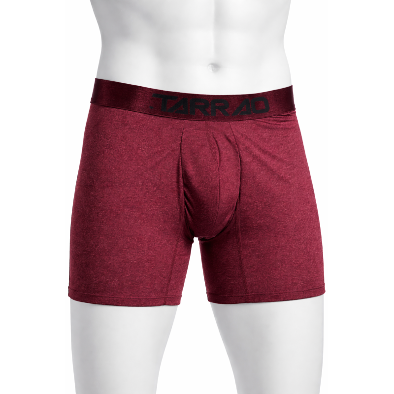 TARRAO - BOXER MICROFIBRA VINOTINTO CROSS LARGO