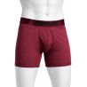 TARRAO - BOXER MICROFIBRA VINOTINTO CROSS LARGO