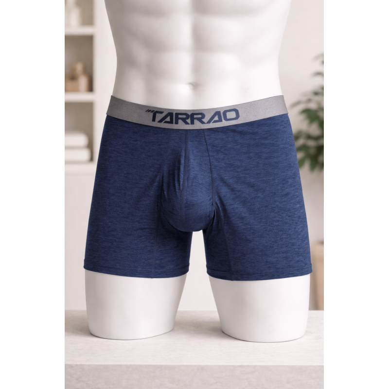 TARRAO - BOXER MICROFIBRA AZUL CROSS LARGO